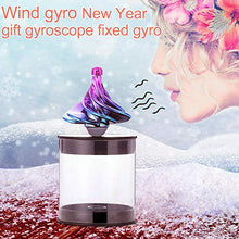 Load image into Gallery viewer, Spinning Top, Wind Gyro, Wind Blow Turn Gyro Desktop Decompression Toys, Airflow Spinning Gyro, Desktop Gyro, Stress Relief Toy, Gift for Christmas (Multicolour)

