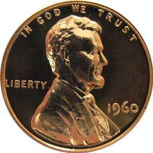 Load image into Gallery viewer, 1960 (LARGE DATE) P Gem Proof Lincoln Memorial Cent US Coin Penny

