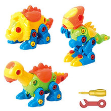 Load image into Gallery viewer, Take Apart Dinosaur Toys for Girls and Boys- Dinosaur Building Blocks Preschool Learning Toys for Kids 3 4 5 6 7 Year Old - STEM Building Toys Birthday Gifts for Year Old Boys Girls
