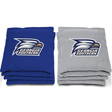 Load image into Gallery viewer, AJJ Cornhole NCAA Georgia Southern Eagles Bags, 6&quot; x 6&quot;, Gold
