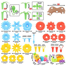 Load image into Gallery viewer, Flower Garden Building Toys, 54PCS Stem Toy Educational Stacking Game Playset Gardening Pretend Gift for Girls
