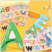 Load image into Gallery viewer, Toyvian 1 Set Blackboard Magnetic English Decals Toddlers Magnet Toy
