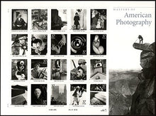 Load image into Gallery viewer, Masters of American Photography Collectible Sheet of 20 37 Cent Stamps Scott 3649
