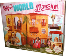 Load image into Gallery viewer, Bratz World Mansion with Interior Lighting and Mirror Ball + More
