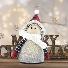 Load image into Gallery viewer, Snowflakes White Lovely Cute Christmas Lantern Doll,Christmas Decorations,Christmas Gifts,LED Lights,Luminous LED Doll,Decoration for Christmas Tree, Windows, Study Room,Bedroom, Living Room
