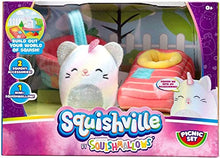 Load image into Gallery viewer, Squishville Beach Set and Picnic Set Plus 2 Random Mystery Squishville Mini Increditoyz Gift Set Bundle
