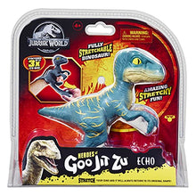 Load image into Gallery viewer, Heroes of Goo Jit Zu - Licensed Jurassic World - Stretch Heroes - Echo, Multicolor (41177)
