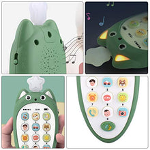 Load image into Gallery viewer, NUOBESTY Baby Smartphone Toys Toy Kids Cell Phone with Lights Music Role-Play Early Educational Learning Toys for Toddlers White Green
