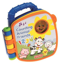 Load image into Gallery viewer, Fisher-Price Laugh &amp; Learn Counting Animal Friends Book
