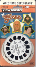 Load image into Gallery viewer, Wrestling Superstars 3d View-Master 3 Reel Set
