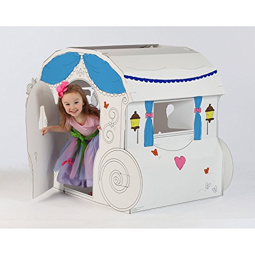 My Very Own House Coloring Playhouse, Princess Carriage