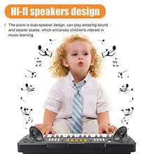 Load image into Gallery viewer, aPerfectLife Kids Keyboard Piano, 37 Key Portable Electronic Piano for Kids, Digital Music Piano Keyboard Educational Toys for 3 4 5 6 7 8 Year Old Girls Boys (Black)
