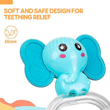 Load image into Gallery viewer, TOY Life 5PCS Baby Rattle Teether Rattles Toys with Electronic Elephant Grab Shaker and Spin Rattles for Infants - Baby Musical Toys - Baby Chew Toys for 0 3 6 9 12 Month Newborn Baby Girl Boy
