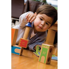Load image into Gallery viewer, SmartGames Castle Logix Wooden Cognitive Skill-Building Puzzle Game featuring 48 Playful Challenges for Ages 3+
