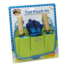 Load image into Gallery viewer, Tierra Garden 7-LP441 Little Pals Kids Tool Pouch Kit, Blue
