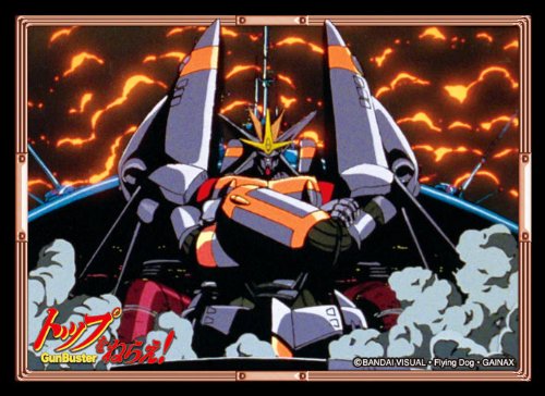 Gunbuster Buster Machine Aim for the Top Anime Mecha Robot Platinum Grade Character Card Sleeves Toppu o Nerae