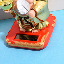Load image into Gallery viewer, Newrys Figurines Toys Decor, Car Interior Display Decoration, Solar Powdered Buddha Statue Craft Toy Doll House Car Cake Desk Ornament A
