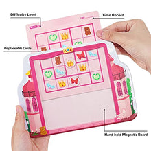 Load image into Gallery viewer, Toi Kids Magnet Sudoku Toys Magnetic Tabletop Desk Toy for Kids Hand-held Smart Board Games Age 5 and Up ,Princess&#39;s Castle,Brain Teaser Toy
