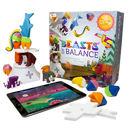 Beasts of Balance - A Digital Tabletop Hybrid Family Stacking Game For Ages 7+ (BOB-COR-WW-1/GEN)