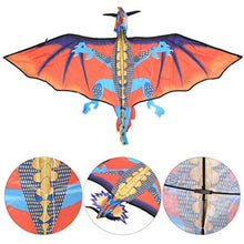 Load image into Gallery viewer, Dragon Kites,Polyester Fabric Animal Kites High Resolution Pattern Funny Outdoor Entertainment Activities Toy for Kids and Adults
