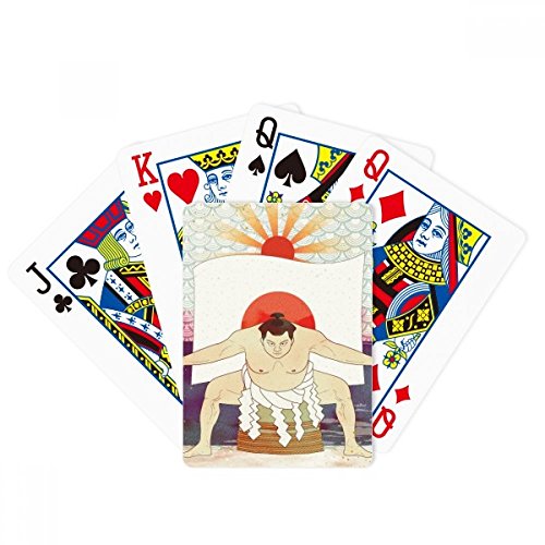 DIYthinker Mount Japanese Ukiyo-e Sumo Poker Playing Card Tabletop Board Game Gift