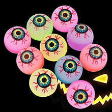 Load image into Gallery viewer, NUOBESTY Halloween Eyeballs 20pcs Bouncy Eyeballs Scary Eyeballs Halloween Eyeballs Halloween Props Random Color 32mm Halloween Eyeballs
