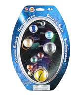 Play Visions Solar System Mega Marbles Set - 10 Marbles & Rings To Make A Model Of The Solar System