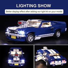 Load image into Gallery viewer, LED Lighting Kit for Lego 10265 Creator Expert Ford Mustang Car Building Blocks Model Set( Lights Set Only, No Blocks) (10265)
