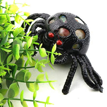 Load image into Gallery viewer, BESPORTBLE 4 Pcs Halloween Simulation Spider Toy Sturdy Spider Toy Scarry Spider Vent Ball Spider Knead Ball for Adult
