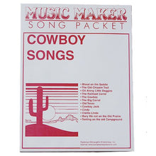 Load image into Gallery viewer, Cowboy song packet for the Music Maker by European Expressions

