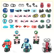 Load image into Gallery viewer, Magnetic Robots for Kids, 35PCS Magnetic Blocks Set with Storage Box, Stacking Robots Toy STEM Educational Playset for Boys and Girls Ages 3 4 5 6
