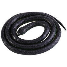 Load image into Gallery viewer, Naroote Summer Enjoyment Meiyya Realistic Rubber Snake Toy, 1Pc 130cm Long Realistic Soft Rubber Snake Garden Props Funny Joke Prank Toy Gift Hot Girls Boys Gifts

