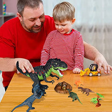 Load image into Gallery viewer, generetic Electric Dinosaur Toy with Realistic Roaring Sounds, LED Light Up Dinosaur Toys for Kids Boys Girls, Funny Laying Eggs Educational Walking Tyrannosaurus Toy for Toddlers 3 Age
