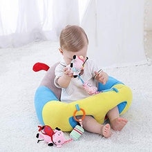 Load image into Gallery viewer, AIPINQI Baby Support Sofa, Infant Sitting Chair Safe Baby Sofa Chair Baby Sit Up Chair Back Head Protect Seat Learn to Sit Chair for Toddlers 3-24 Month Baby Floor Plush Lounger (Puppy)
