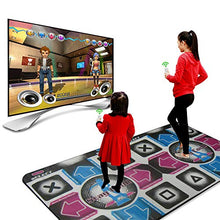 Load image into Gallery viewer, YOYO.RI Double User Dance Mats for Kids Adults,Non-Slip Dancers Step Pads with Music for PC TV, Sense Game Yoga Game Blanket,Multi-Function Games &amp; Levels, Plug and Play Dancer Step Pads
