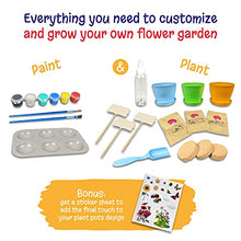Load image into Gallery viewer, Paint and Plant Flower Growing Kit for Kids - Kids Gardening Set Gifts for Girls and Boys Ages 6-12 Year Old- Arts and Crafts for Girls and Boys - Grow Your Own Flowers - Paint and Grow Craft Kit
