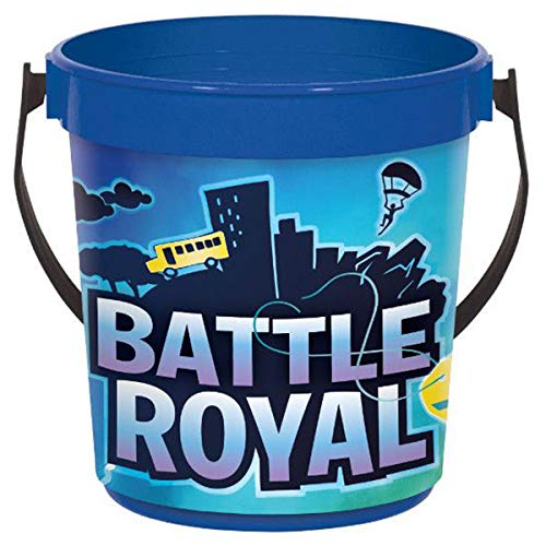 Battle Royal Party Favor Plastic Bucket | 4 7/8