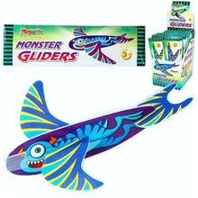 Load image into Gallery viewer, The Home Fusion Company 18 x Flying Monster Glider Boys Girls Kids Party Bag Loot Birthday Great Retro Toy!
