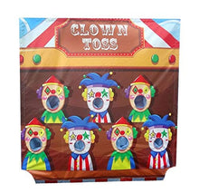 Load image into Gallery viewer, TentandTable Replacement Air Frame Game Panel | Clown Toss | Ball and Bean Bag Toss Panel with Net | Use with Air Frame Game Frame | for Backyards, Carnivals, Schools, Birthday Parties
