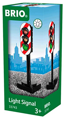 BRIO World - 33743 Light Signal | Toy Train Accessory for Kids Ages 3 and Up