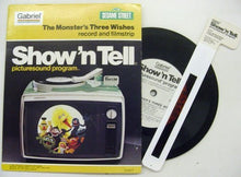 Load image into Gallery viewer, Sesame Street The Monster&#39;s Three Wishes Picturesound Program (Record and Filmstrip)

