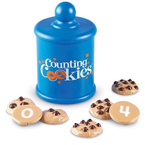 Learning Resources Smart Counting Cookies, Counting, Sorting, 13 Piece Set, Ages 2+