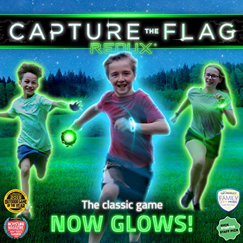 Capture the Flag REDUX: The Original Glow-in-The-Dark Outdoor Game for Birthday Parties, Youth Groups and Team Building - a Unique Gift for Teen Boys & Girls
