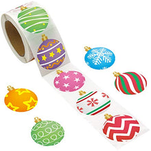 Load image into Gallery viewer, Ornament Stickers Roll Sticker for Party Supply Classroom Decoration Envelopes Sealing Stickers 500 pcs
