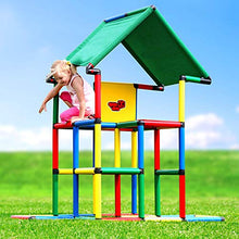 Load image into Gallery viewer, Quadro Junior - Rugged Indoor/Outdoor Climber, Tot/Toddler Jungle Gym, Expandable Modular Educational Component Playset, Giant Construction Kit, for Kids Ages 1-6 Years.
