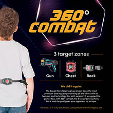 Load image into Gallery viewer, Squad Hero Rechargeable Laser Tag 360 Sensors + Innovative LCDs, HeroSync, 4 Set - Gifts for Teens and Adults Boys &amp; Girls Outdoor Games - Cool Group Activity Family Fun - Gift for Kids Ages 8-12 +
