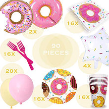 Load image into Gallery viewer, Donut Party Supplies Decorations Balloons
