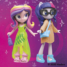 Load image into Gallery viewer, My Little Pony Equestria Girls Fashion Squad Twilight Sparkle and Princess Cadance Mini Doll Set Toy, 40 Fashion Accessories
