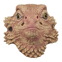 FUNZZY Lizard Mask Creative Animal Headgear Photo Props Prank Props Performance Supplies for Hallowen Home Bar Party