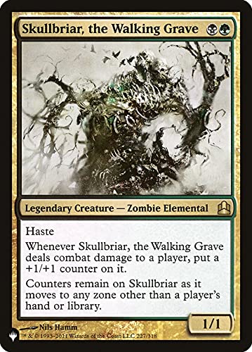 Magic: the Gathering - Skullbriar, The Walking Grave - The List